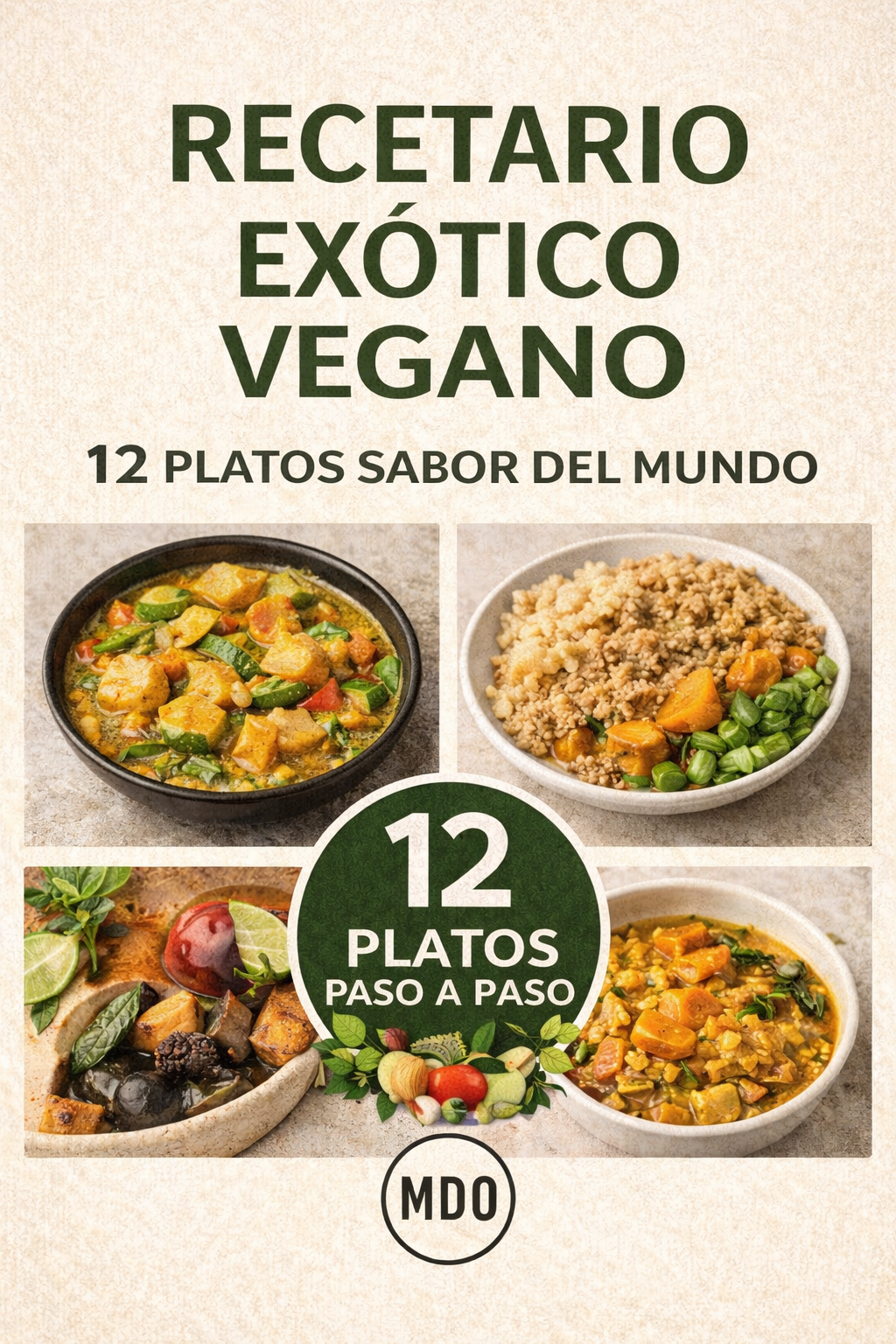 Super Combo Vegano: Plan 28 Días + Postres + Exótico