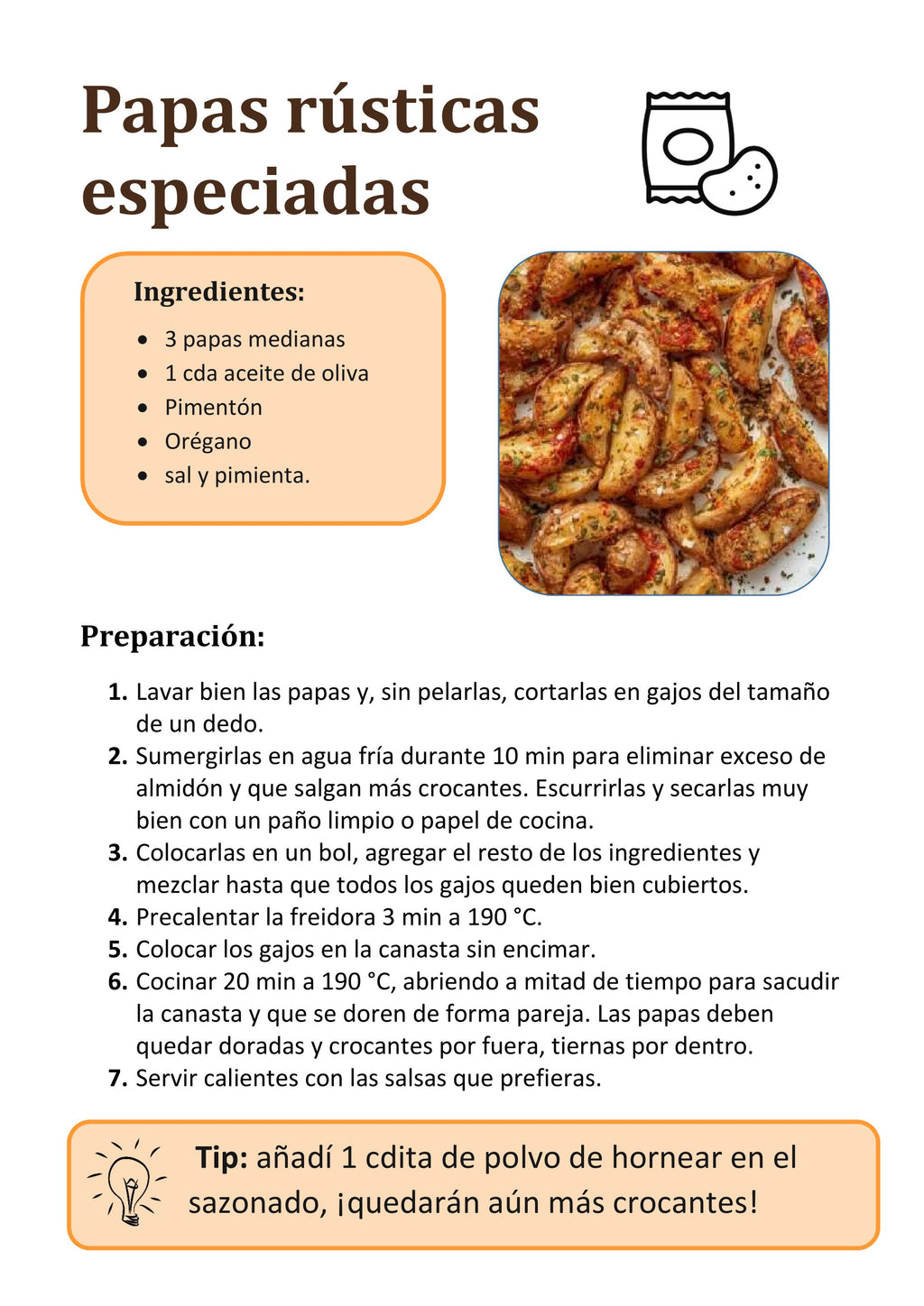 25 Recetas Ganadoras para Freidora de Aire + 2 Bonus Exclusivos 🎁